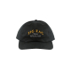 Zig-Zag Old School Hat - Black