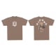 Zig-Zag Vintage Vertex T-Shirt - Mocha