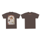 Zig-Zag Ms. French T-Shirt - Dark Brown