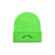 Zig-Zag Logo Beanie - Neon Green