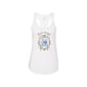 Zig-Zag Classic Emblem Women's Tank Top - White