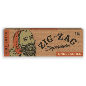 Zig-Zag 1 1/4 Unbleached Rolling Papers Hover