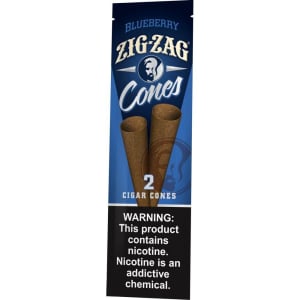 Zig-Zag Blueberry Cigar Cones Hover