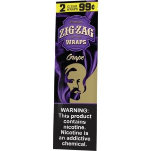 Zig-Zag Grape Cigar Wraps Hover