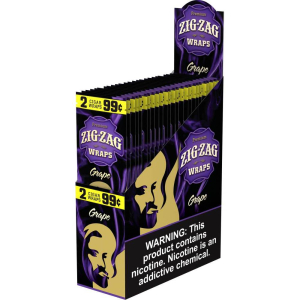 Zig-Zag Grape Cigar Wraps