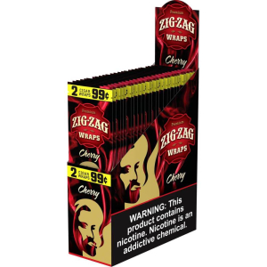 Zig-Zag Cherry Cigar Wraps