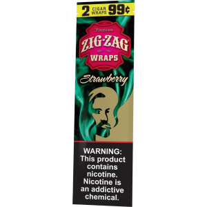 Zig-Zag Strawberry Cigar Wraps Hover