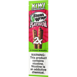 Blunt Wrap Platinum Kiwi Strawberry Cigar Wraps Hover