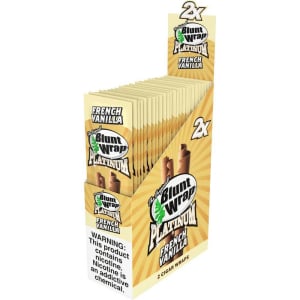 Blunt Wrap Platinum French Vanilla Cigar Wraps