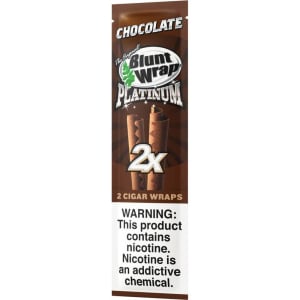 Blunt Wrap Platinum Chocolate Cigar Wraps Hover