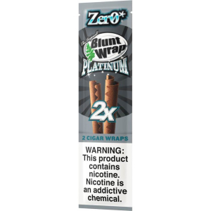 Blunt Wrap Platinum Zero Cigar Wraps Hover