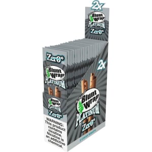 Blunt Wrap Platinum Zero Cigar Wraps