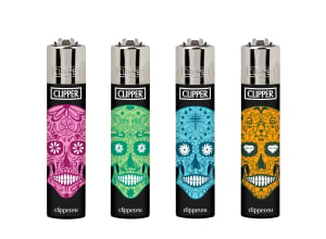 Clipper Classic Large | Printed - Mexican Skulls Hover