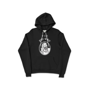 Zig-Zag Classic Hoodie - Black