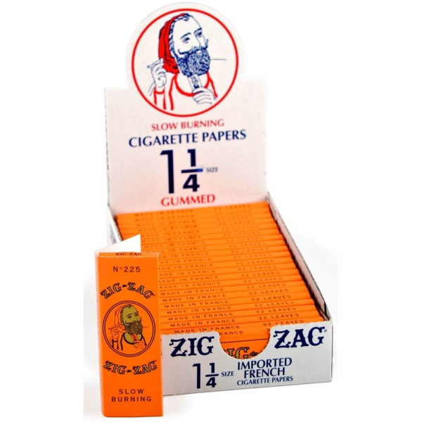 Zig-Zag 1 1/4 French Orange Rolling Papers