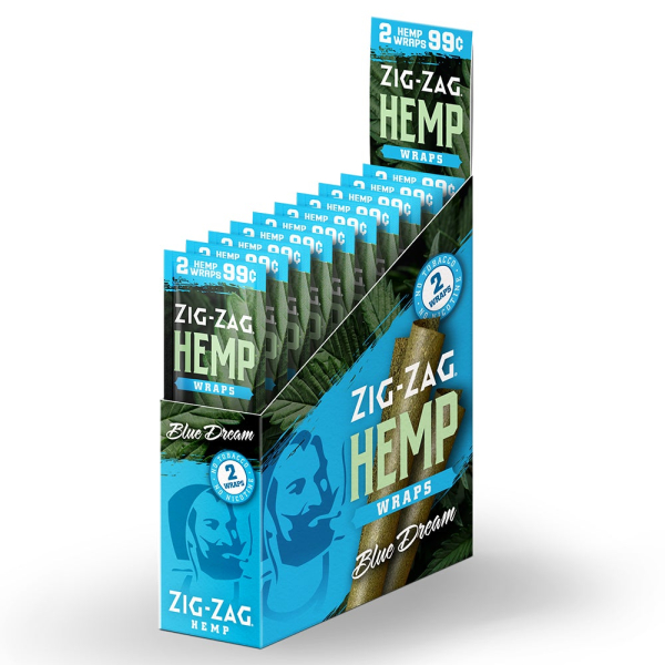 Zig-Zag Blue Dream Hemp Wraps